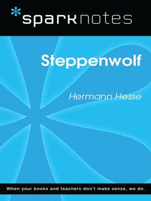 cover image of Steppenwolf: SparkNotes Literature Guide